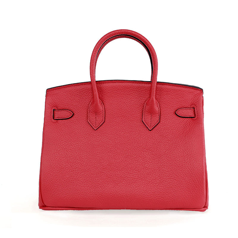 Sac Platinum en Cuir de Vachette de Première Couche pour Femme