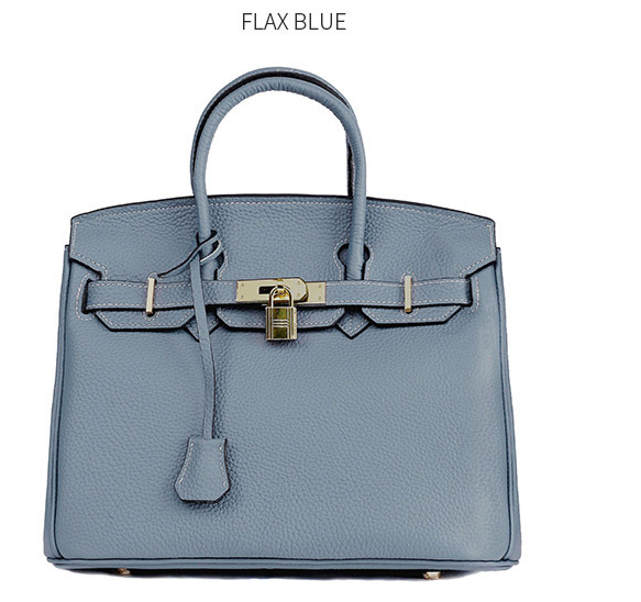 Sac Platinum en Cuir de Vachette de Première Couche pour Femme