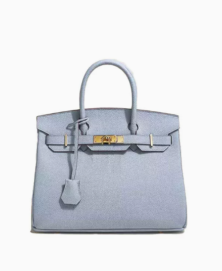 Sac Platinum en Cuir de Vachette de Première Couche pour Femme